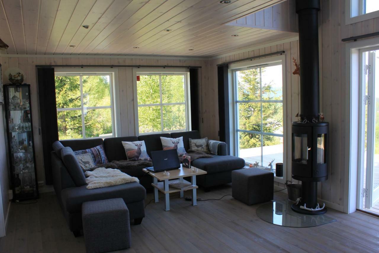 Luxury Mountain Villa Strandlykkja Exteriör bild