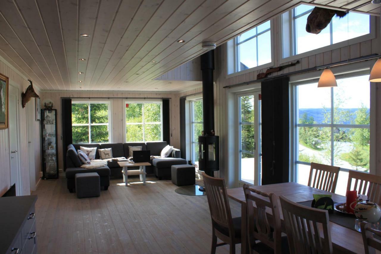 Luxury Mountain Villa Strandlykkja Exteriör bild