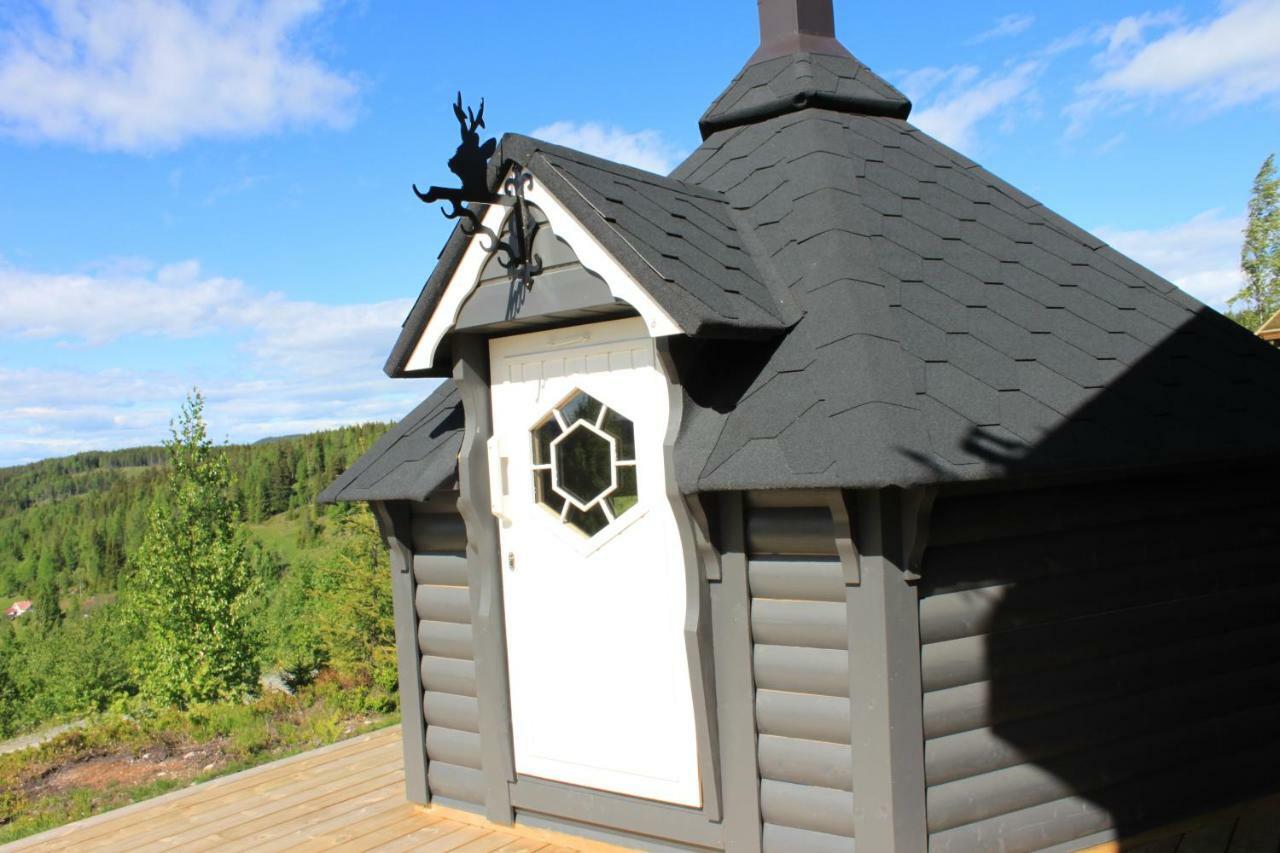 Luxury Mountain Villa Strandlykkja Exteriör bild