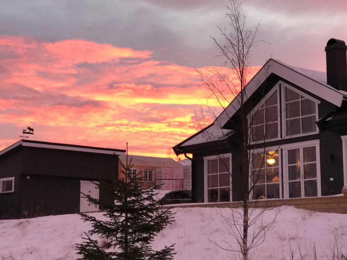Luxury Mountain Villa Strandlykkja Exteriör bild