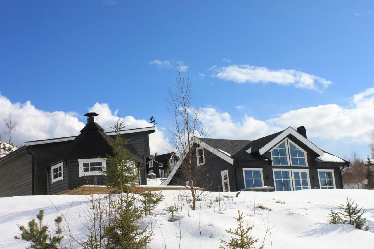 Luxury Mountain Villa Strandlykkja Exteriör bild